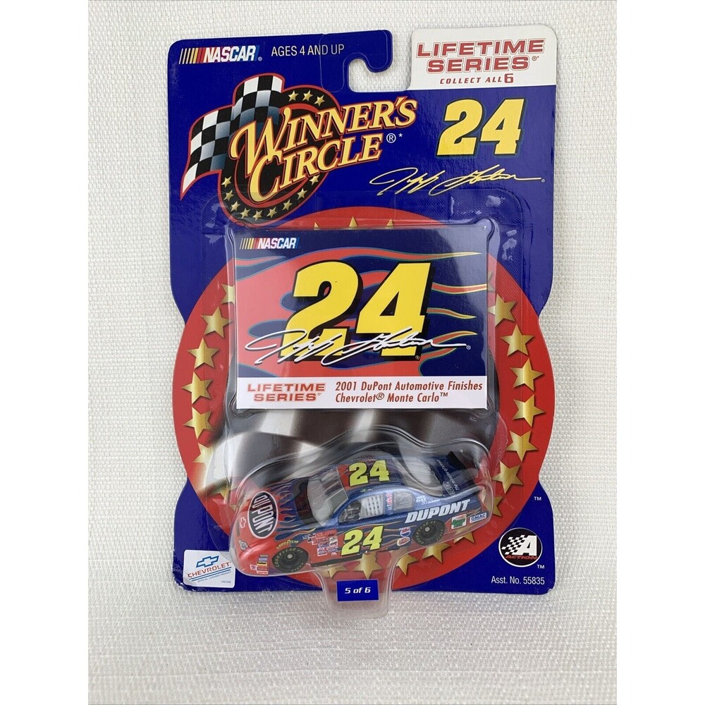 Winner's Circle Jeff Gordon 2001 DuPont Automotive Chevrolet  1:64‎ Nascar #24